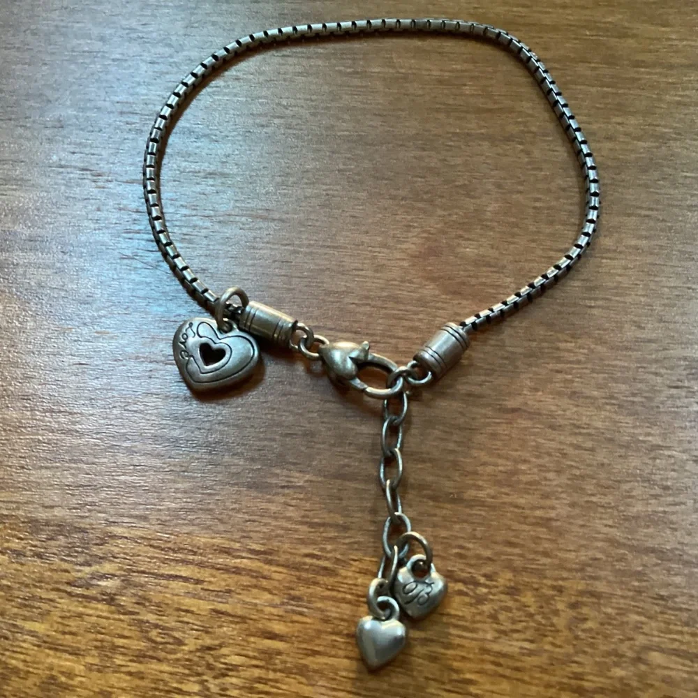 Brighton Silver-tone Bracelet Fits 8.5” wrist size